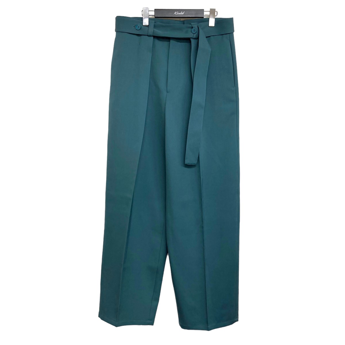 【中古】JIL SANDER2023SS 「TROUSER 10 AW 27」 ベルテッドトラウザー ブルー サイズ:48【価格見直し】