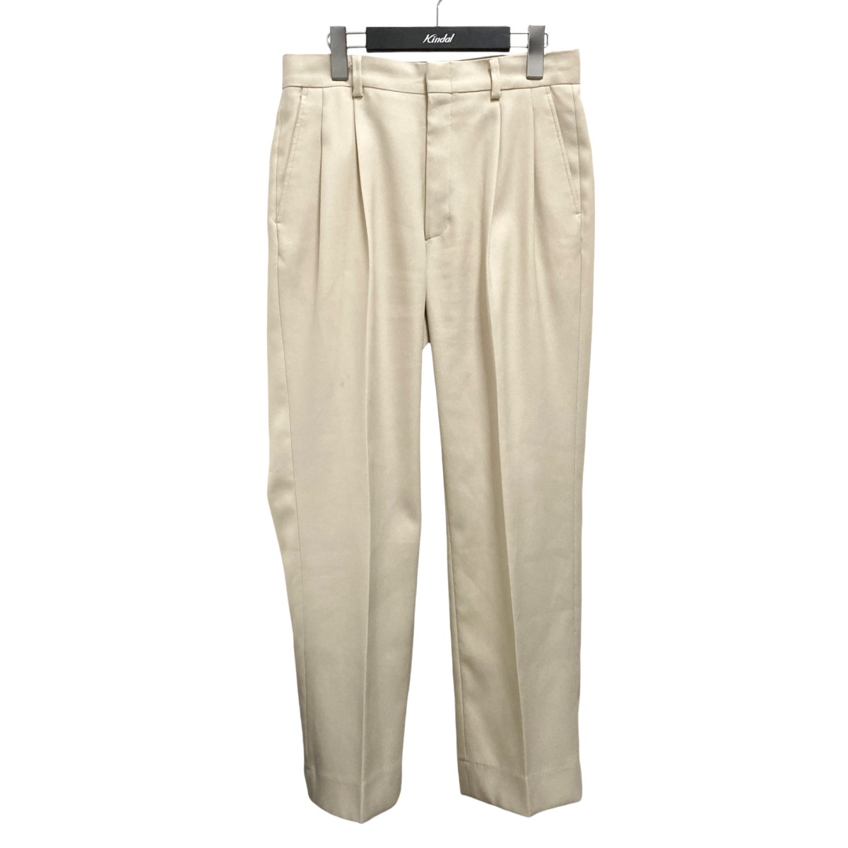 【中古】THE SHINZONEタックパンツ 22SMSPA08 ベージュ サイズ:32【価格見直し】