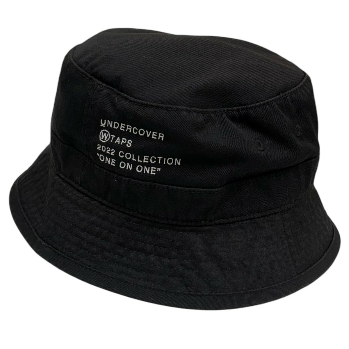 【中古】WTAPS×UNDERCOVERハット 221HCUCD-HT01S ブラック サイズ:X03【価格見直し】
