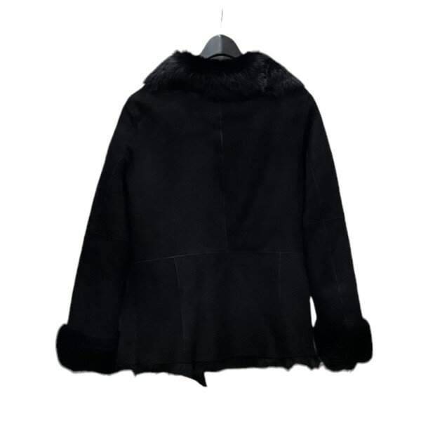 【中古】UGG　Shepp skin MOUTONコート　シープスキンムートンコート ブラック サイズ：M 【031124】（アグ）