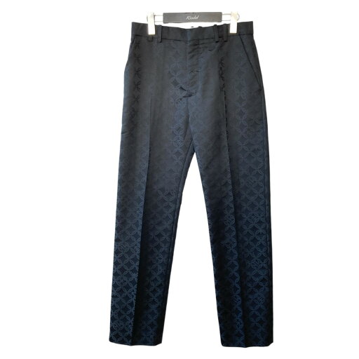 【中古】CHARLES JEFFREY LOVERBOYSTRAIGHT CUT TROUSER 総柄 スラックスパンツ ブラック サイズ:28【価格見直し】 【中古】CHARLES JEFFREY LOVERBOYSTRAIGHT CUT TROUSER 総柄 スラックスパンツ ブラック サイズ:28【価格見直し】