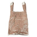 【中古】SOLOVベロアトートバッグ SO-22AW-ACC-05 ピンク【価格見直し】
