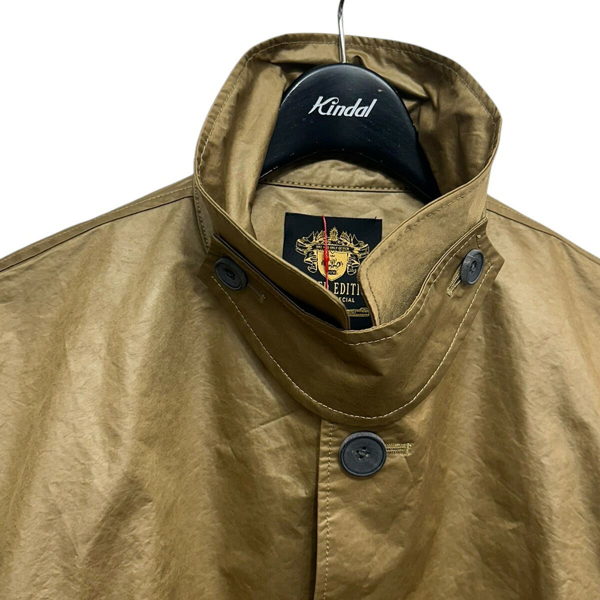 【中古】MAISON SPECIAL　LIMITED EDITION Dress-Over Car Coat 限定モデル ドレスオーバーカーコート 11241161203 CML（キャメル） サイズ：1 【061124】（メゾンスペシャル）