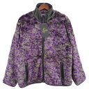 【中古】NeedlesFur Jacket - Faux Fur Uneven Printed フェイクファージャケット パープル調 サイズ:1【価格見直し】(4)