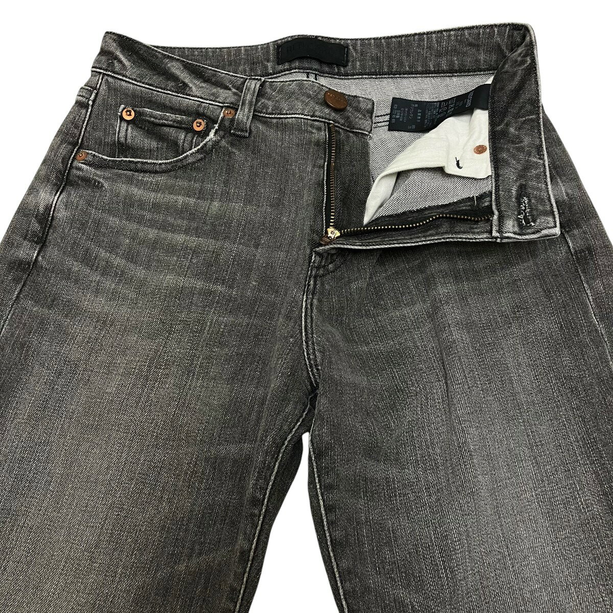 【中古】RED CARDhappiness デニムパンツ 60439 ブラック サイズ：24【価格見直し】