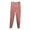【中古】bluelea ストレートパンツ ピンク サイズ:XS 【111124】(ブルレア)