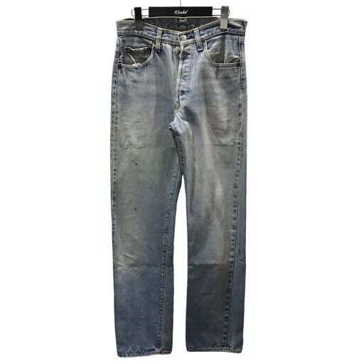 【中古】LEVI’S デニムパンツ 501 ボタン裏6 スモールe インディゴ サイズ:W31 L36 【111124】(リーバイス) 【中古】LEVI’S デニムパンツ 501 ボタン裏6 スモールe インディゴ サイズ:W31 L36 【111124】(リーバイス)