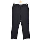 【中古】MARKA HEM SLIT STRAIGHT FIT co/w twill ヘム スリット ストレートパンツ M19C-09PT01C ブラック サイズ:2 【111124】(マーカ)(4)