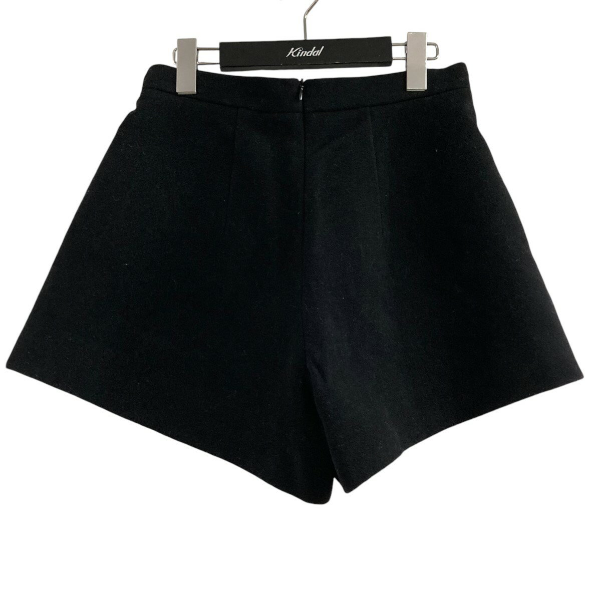 【中古】Patouウールショーツ IA0180097478L ブラック サイズ：36【価格見直し】