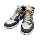 【中古】NIKEAIR JORDAN 1 HIGH 85 Georgetown ハイカットスニーカー BQ4422 400 ネイビー サイズ:27.5【価格見直...