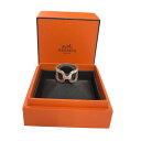 【中古】HERMES エヴァーシェーヌダンクルリングMM シルバー サイズ:50(約10号) 【141124】(エルメス)