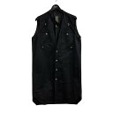 【中古】DRKSHDWOUTERSHIRT LINER ノースリーブアウターシャツ DS01B7923-MU SL ブラック サイズ:XS【価格見直し】