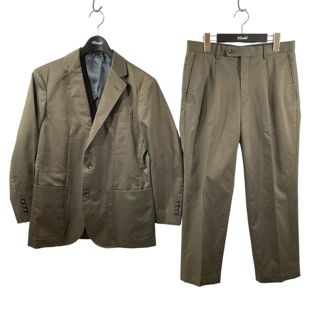 【中古】URBAN RESEARCHセットアップスーツ ブラウン サイズ:44【価格見直し】