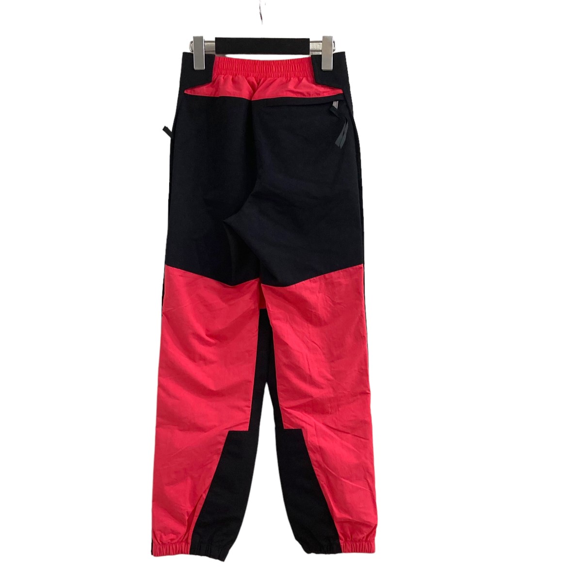 【中古】GUCCI×THE NORTH FACEナイロンパンツ 663742 ZLF8Z レッド×ブラック サイズ：XS【価格見直し】