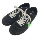 【中古】NIKE SB×POETS【SB ZOOM BRUIN QS】スニーカー CU3211-001 ブラック サイズ:25cm【価格見直し】