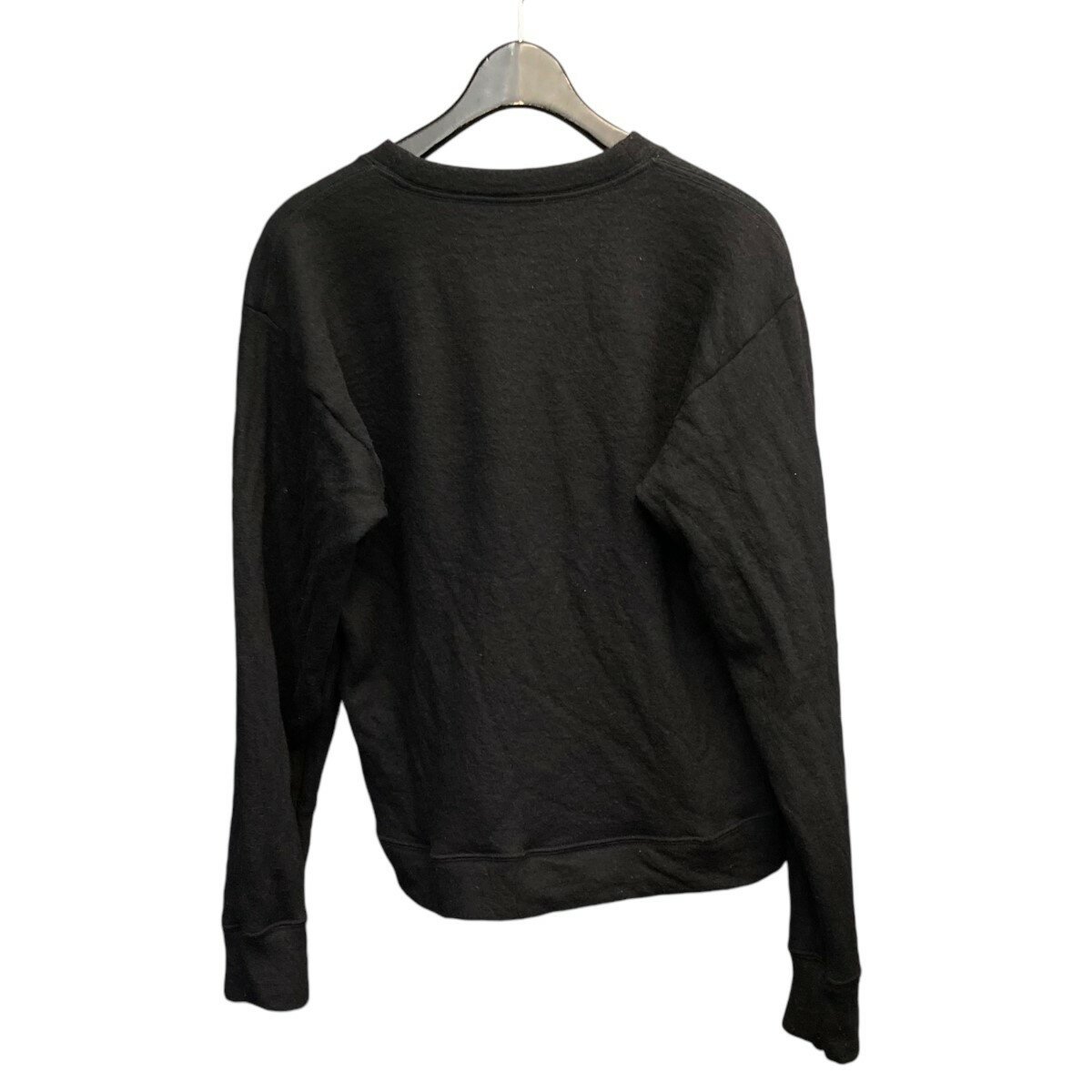 【中古】MITTAN24AW スーパー120’sウール裏毛トレーナー T-15 ブラック サイズ：3【価格見直し】