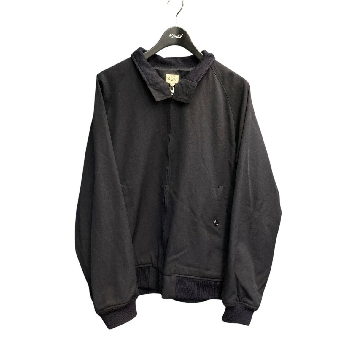 【中古】GOLD23AW WOOL NYLON GABARDINE HARRINGTON JACKET ハリントンジャケット GL15240 ネイビー サイズ:L【価格見直し】