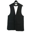 【中古】Rich I「NO SLEEVE JACKET」 ノースリーブジャケット Rich I 06 JK 02 ブラック サイズ:44【価格見直し】