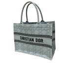 【中古】Christian Diorラフィアブックトートミディアム ラ...(4)