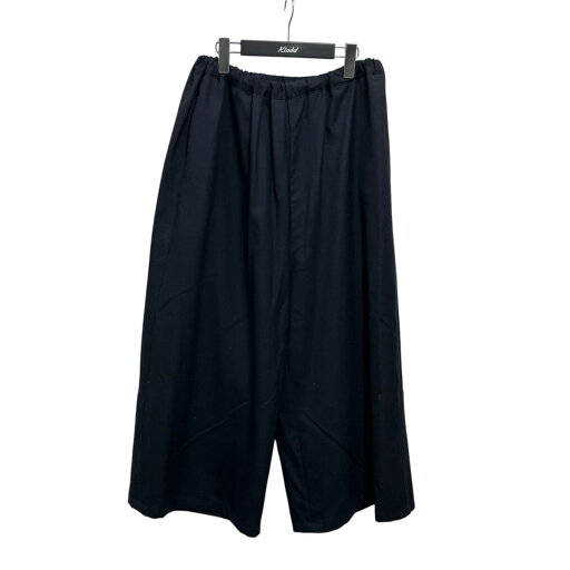 【中古】maison de soil ウールワイドパンツ ネイビー 【261124】(メゾン ド ソイル) 【中古】maison de soil ウールワイドパンツ ネイビー 【261124】(メゾン ド ソイル)