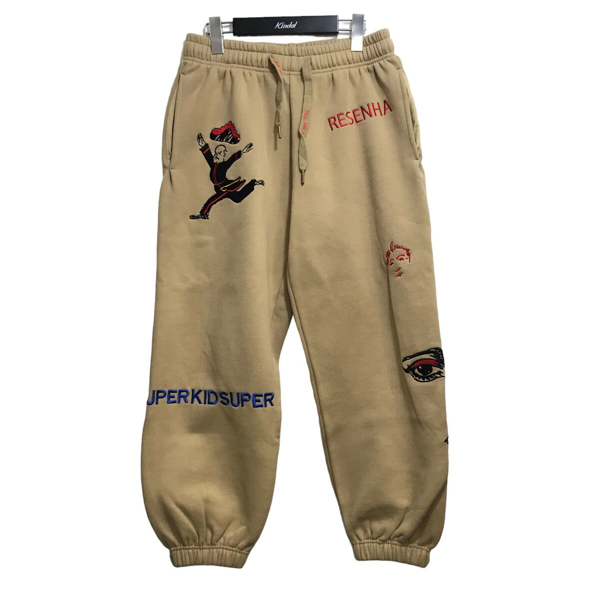 【中古】KID SUPERスウェットパンツ ブラウン サイズ：S【価格見直し】のサムネイル