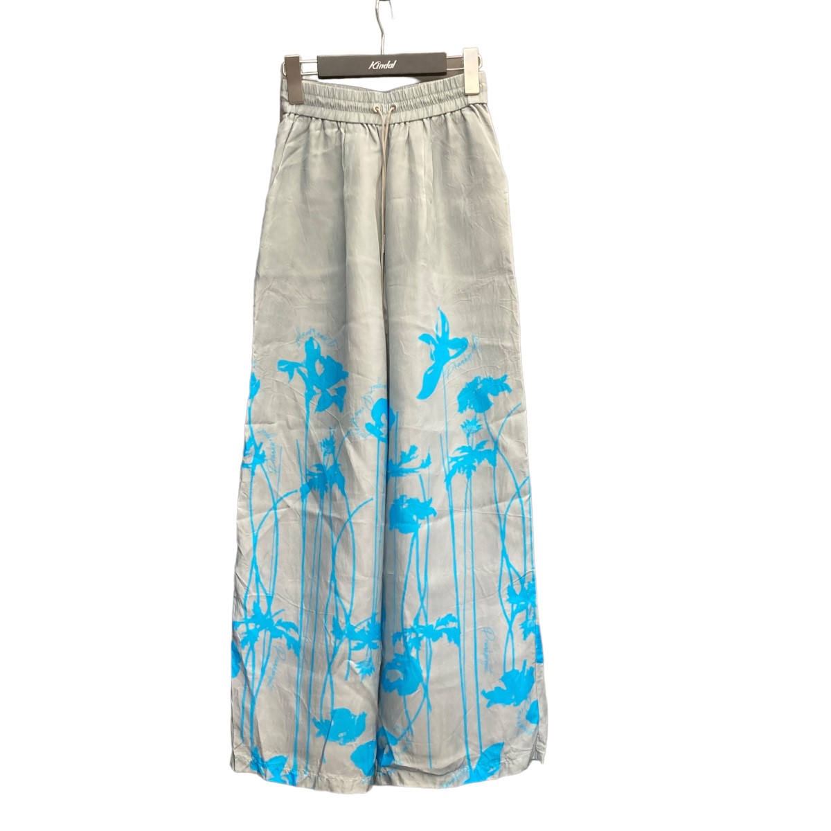 【中古】PRANK PROJECTFlower Motif Printed Pants フラワープリントリラックスパンツ 31231465606 グレー サイズ:38【価格見直し】