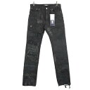 【中古】UNDERCOVER稀少 24AW 各サイズ1本限定 復刻 85デニム パンツ ブラック サイズ:3【価格見直し】
