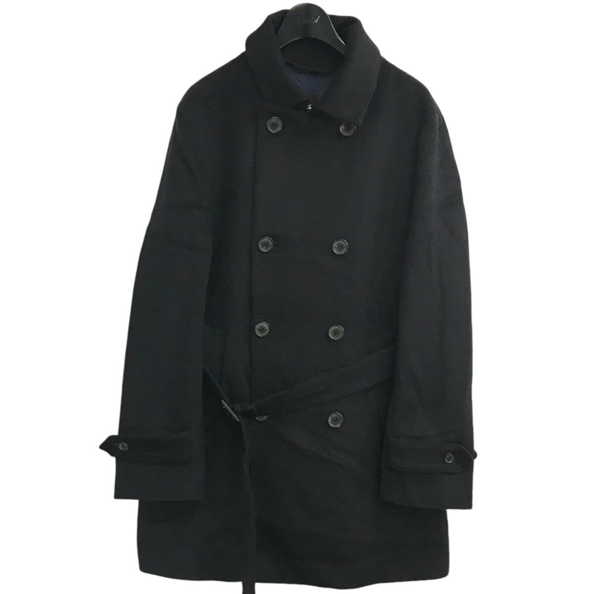 【中古】MACKINTOSHPコート VM SM/RA SM/RA ブラック サイズ:38【価格見直し】