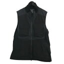 【中古】WHITE MOUNTAINEERING「4WAY STRETCHED TWILLED VEST」 ジップアップベスト BK2271209 ブラック サ...