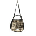 【中古】MARC JACOBSハラコ2WAYショルダーバッグ M00023699 80011 ブラック【価格見直し】(4)