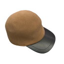 【中古】Chapeau d’ OCombi Fel ウールキャップ KYD-001583 ブラウン サイズ:46【価格見直し】