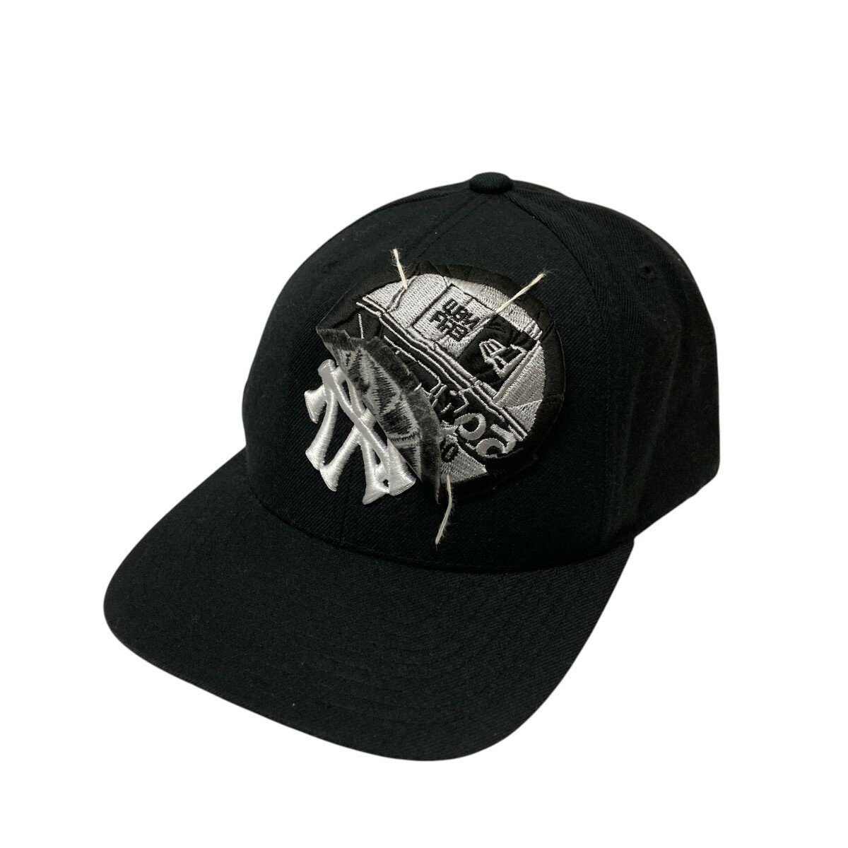 【中古】RequaL刺しゅうロゴキャップ RQ22AW-HA01 ブラック サイズ:F【価格見直し】