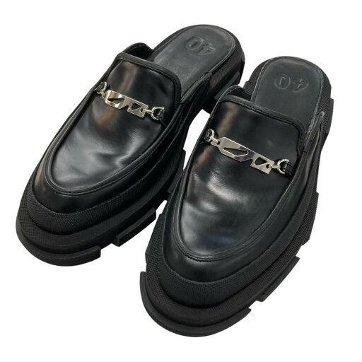 【中古】both GAO Loafer Mule レザーミュール ブラック サイズ:40 【161224】(ボス) 【中古】both GAO Loafer Mule レザーミュール ブラック サイズ:40 【161224】(ボス)