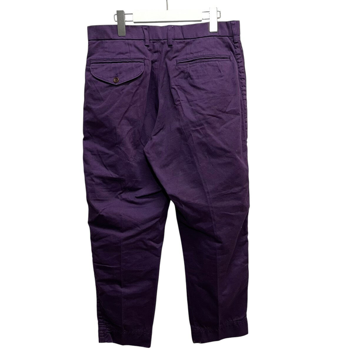 【中古】kolor／BEACONパッカリングチノパン 20SBM-P18141 パープル サイズ：2【価格見直し】