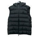 【中古】MONCLER 24AW VALMASQUE ダウンベスト J20911A00049 5973I ブラック サイズ:2 【261224】(モンクレール)