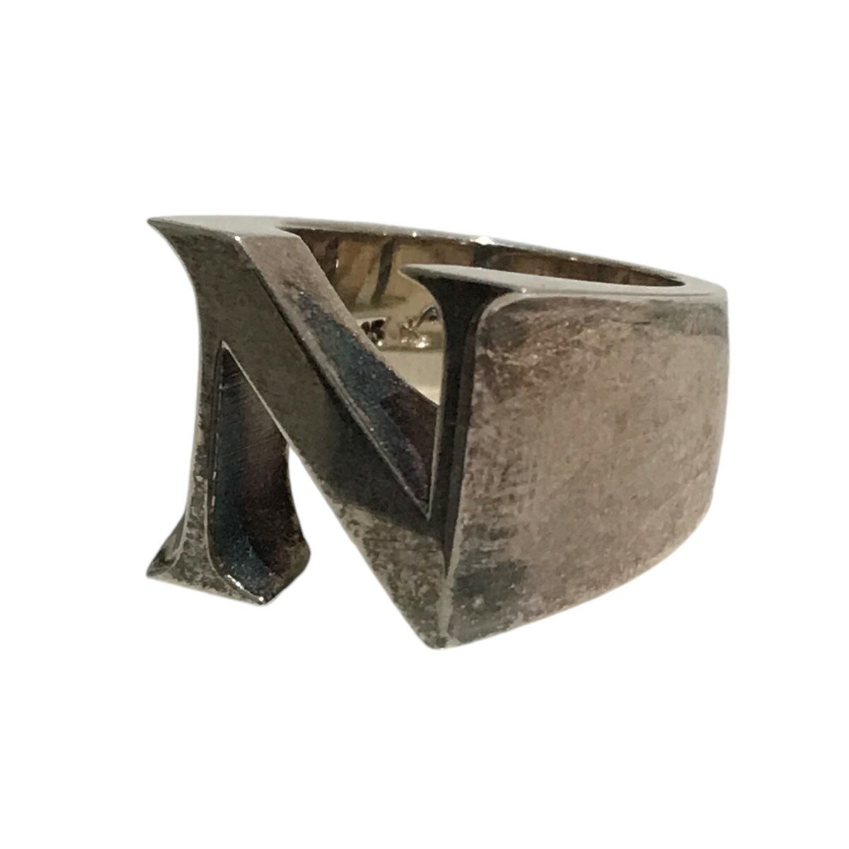 【中古】THE LETTERINGイニシャルリング シルバー【価格見直し】のサムネイル