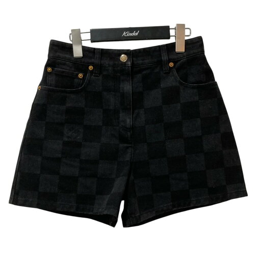 【中古】LOUIS VUITTON ダミエ ハーフパンツ FNPA24 ブラック×グレー サイズ:36 【261224】(ルイヴィトン) 【中古】LOUIS VUITTON ダミエ ハーフパンツ FNPA24 ブラック×グレー サイズ:36 【261224】(ルイヴィトン)