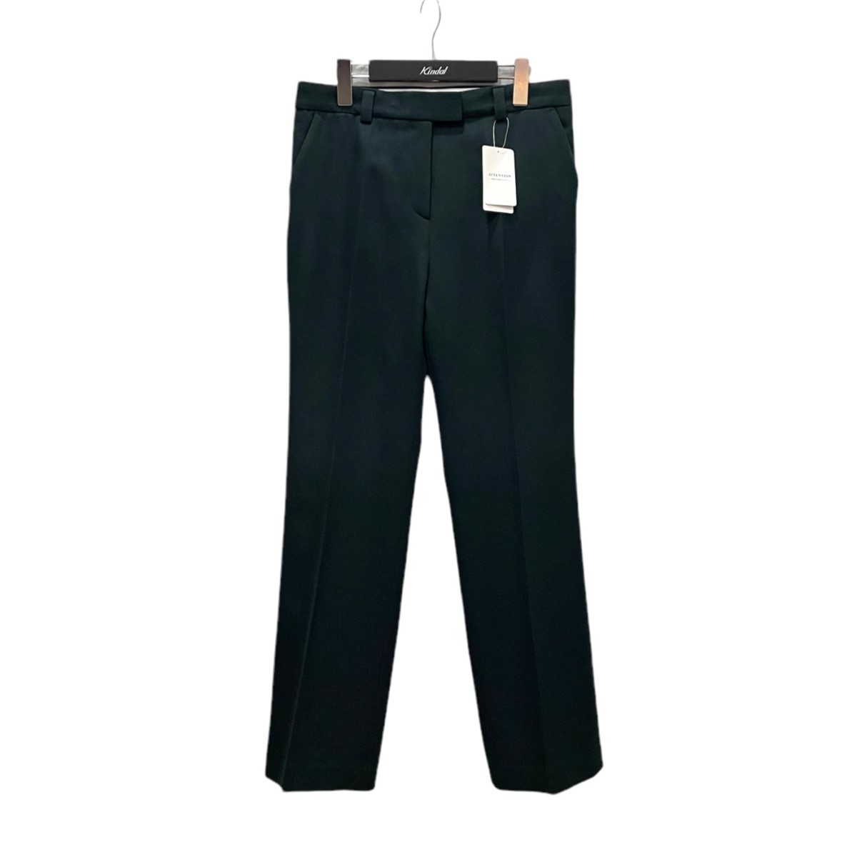 【中古】EVERYDAY I LIKE. Slim Flare パンツ スリムフレアパンツ グリーン サイズ:38 【251224】(エヴリディアイライク)