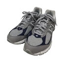 【中古】NEW BALANCE×thisisneverthatスニーカー M2002RTH ライトグレー サイズ:26.5cm【価格見直し】