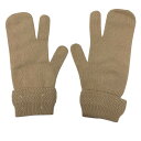 【中古】Maison Margiela グローブ S50TS0028 ベージュ サイズ:L 【271224】(メゾンマルジェラ)