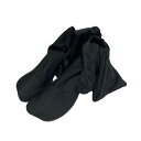 【中古】MM6 Maison MargielaThigh-High Sock Boots ソックスブーツ S66WW0072 ブラック サイズ:37【価格見直し...