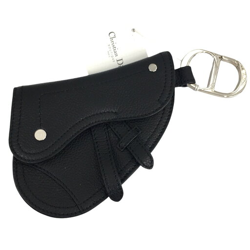 【中古】DIORSADDLE KEY HOLDER LEATHER ロゴ サドル キーホルダー レザー ポーチ コインケース ブラック【価格見直し】 【中古】DIORSADDLE KEY HOLDER LEATHER ロゴ サドル キーホルダー レザー ポーチ コインケース ブラック【価格見直し】