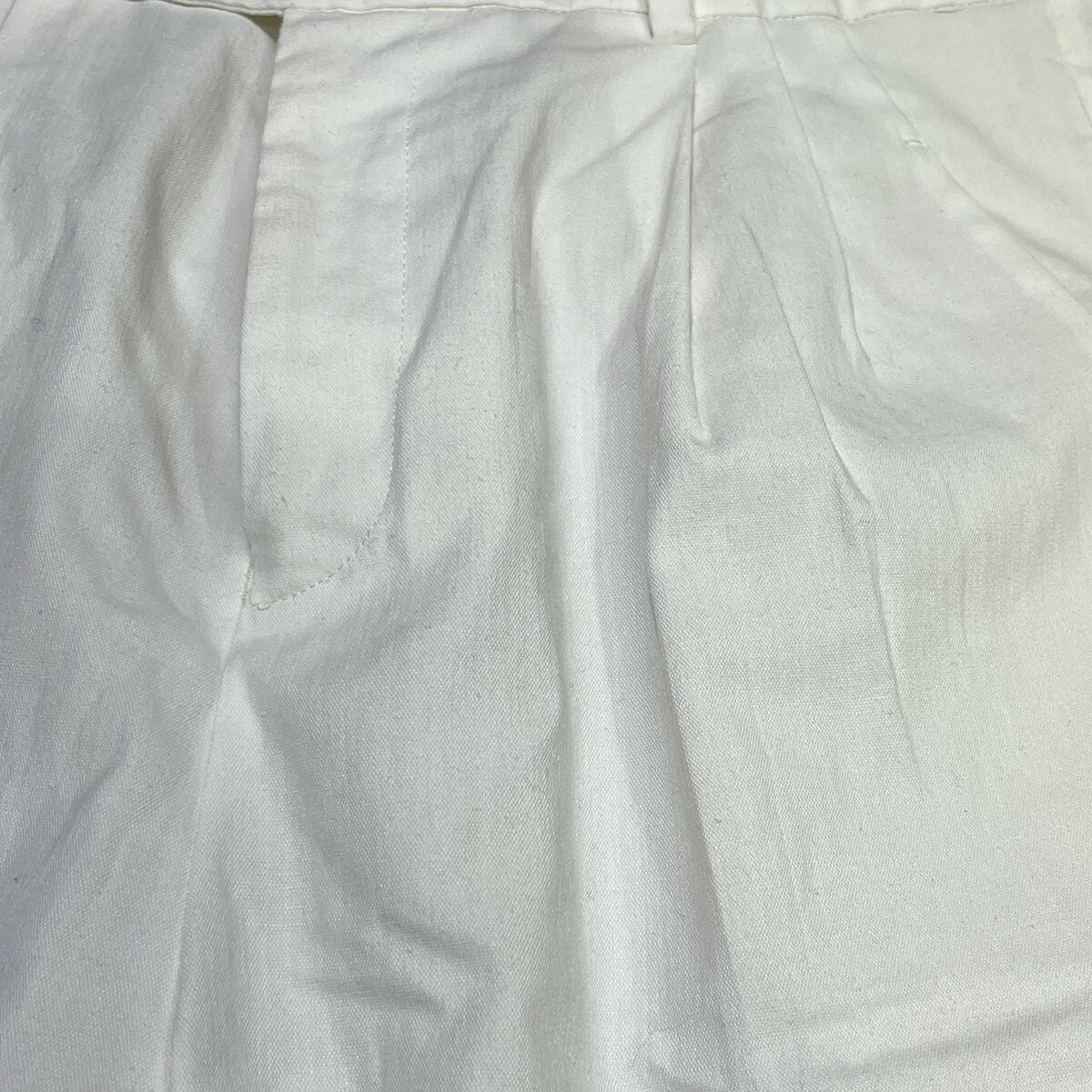 【中古】VERMEIL par iena　スラックスパンツ 21-030-938-2010-1-0 ホワイト サイズ：40 【271224】（ヴェルメイユパーイエナ）