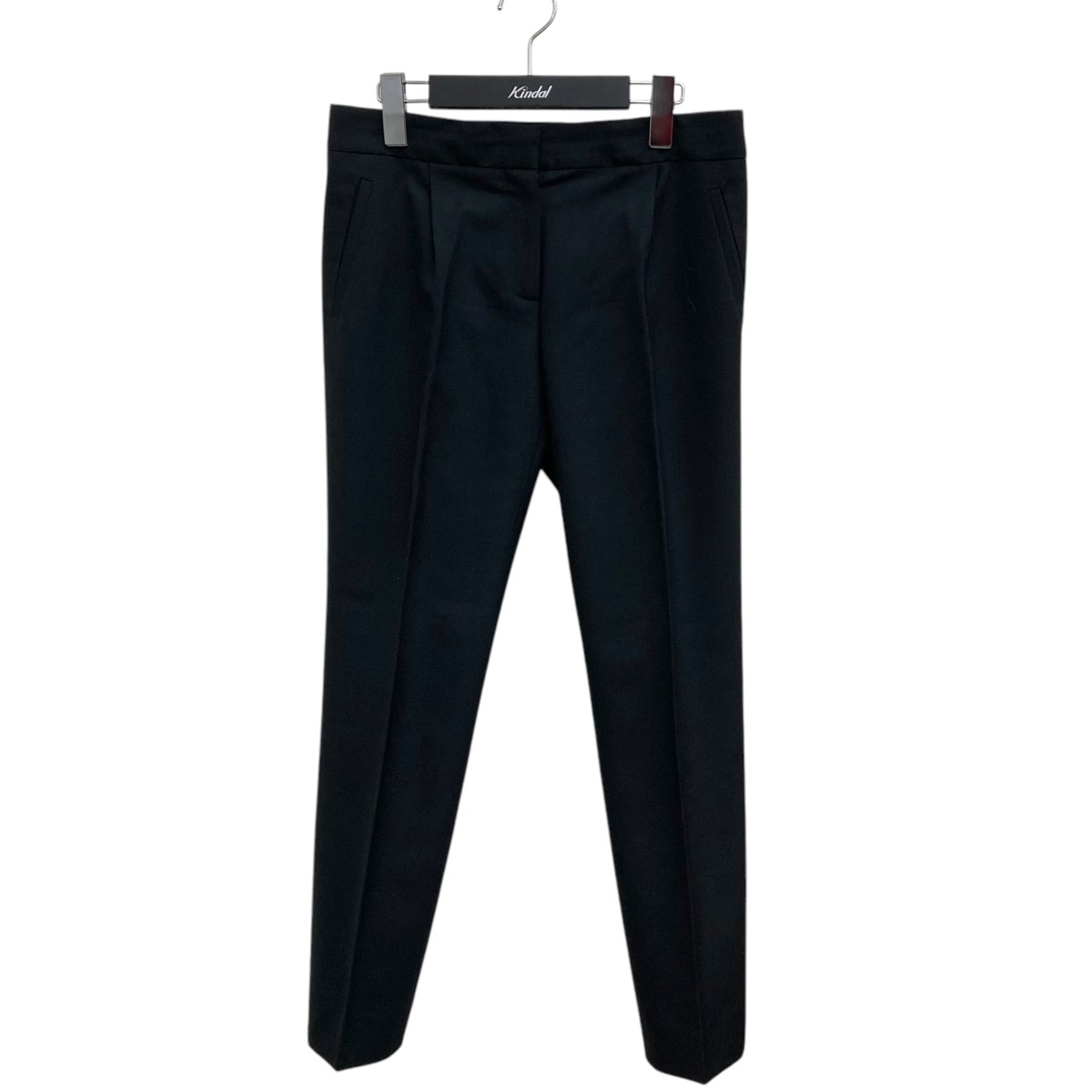 【中古】BALENCIAGAスラックス 384516 ブラック サイズ:36【価格見直し】