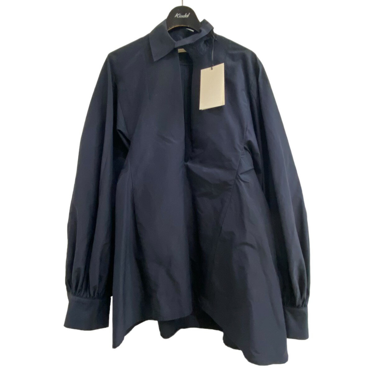 【中古】HARUNOBU MURATA｢HONEY｣プルオーバースキッパーブラウス ネイビー サイズ：36【価格見直し】のサムネイル