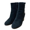 【中古】Maison Margiela22スウェードブーツ ブラック サイズ:37【価格見直し】(4)