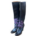 【中古】Maison Margiela 22 ロングブーツ 38WW082 ブラック サイズ:38 【281224】(メゾンマルジェラ22)