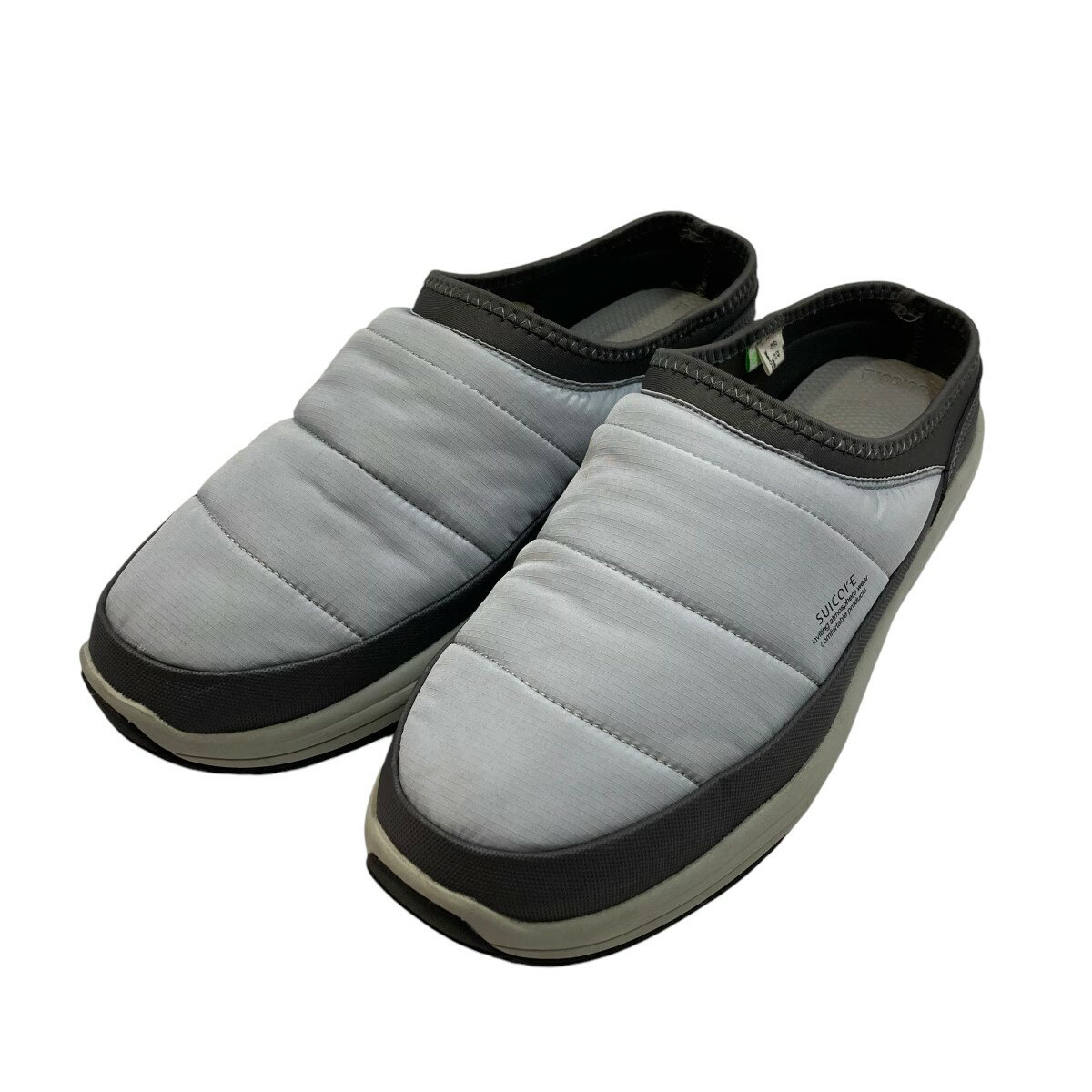 【中古】suicokePEPPER LO サンダル グレー サイズ：27.0cm【価格見直し】