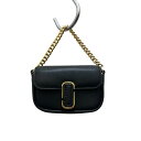 【中古】MARC JACOBSTHE LEATHER NANO J MARC チャーム キーリング 2F3SCP014S07 ブラック【価格見直し】