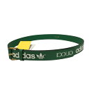 【中古】GUCCI×adidas レザーベルト 702277 グリーン サイズ:95 38 【291224】(グッチ×アディダス)
